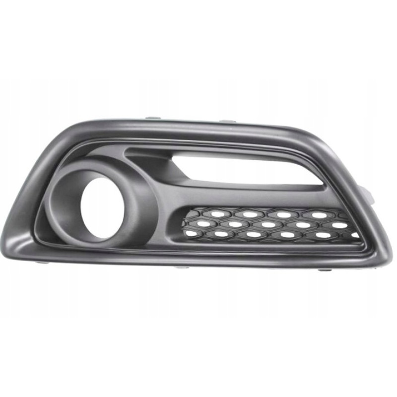 Решітка переднього бампера ліва Renault Captur 13-17 (Тайвань) з отв. 620752406R