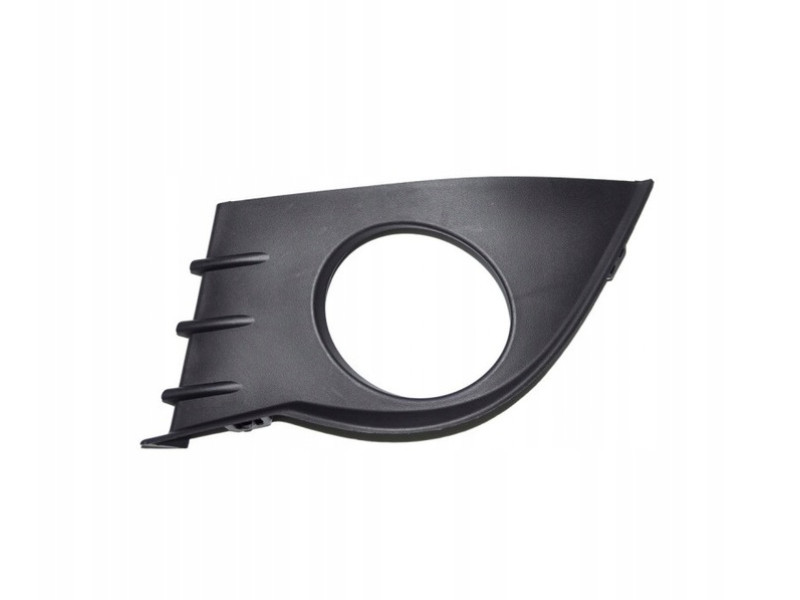 Решітка переднього бампера ліва Renault Clio 05-09 (Тайвань) з отв. 7701209034