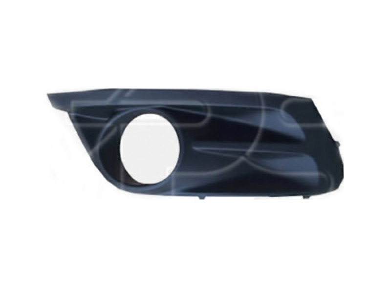 Решітка переднього бампера ліва Renault Fluence 13-17 (Тайвань) з отв.