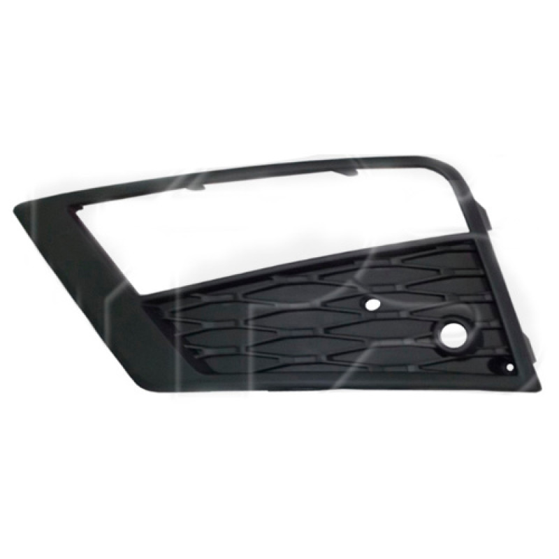 Решітка переднього бампера ліва Seat Ateca 16-20 (Тайвань) з отв. під п/тронік