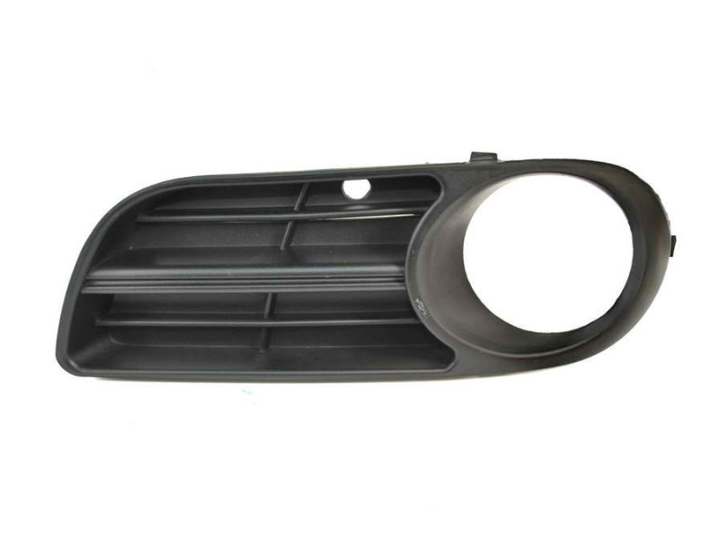 Решітка переднього бампера ліва Skoda Fabia I 2005-2007 (Polcar) з отв. під ПТФ 6Y0853665F9B9