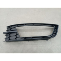 Решітка переднього бампера ліва Skoda Octavia A7 13-17 (Tempest)