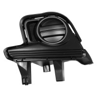 Решітка переднього бампера ліва Toyota Highlander 13-16 (Тайвань) без отв. без DRL 814820E140	