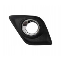 Решітка бампера ліва хром з отвором Toyota Hilux 2015- Тайвань 521280K170