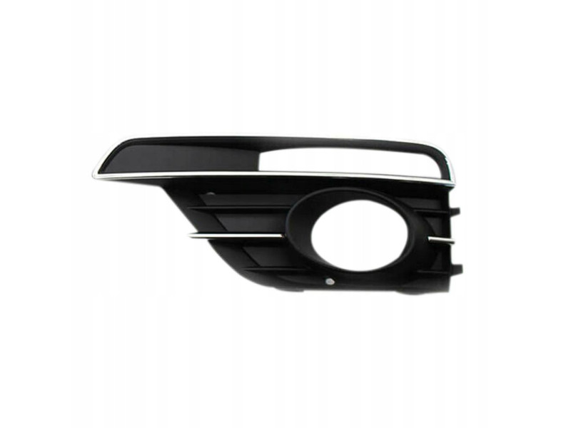 Решітка переднього бампера ліва VW Beetle 16-19 (Тайвань) хром. молдинг 5C5854661J