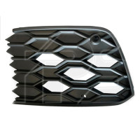 Решітка переднього бампера ліва VW Golf 8 GTI 20- (Тайвань) з отв. під п/тронік