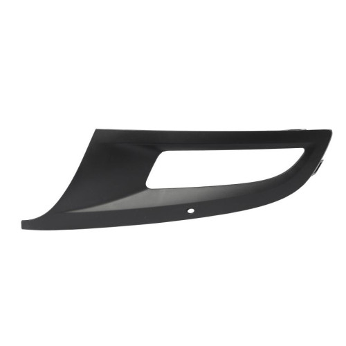 Решітка переднього бампера ліва VW Polo 2009-2014 хетчбек (Elit) з отвором 6R0853665D9B9