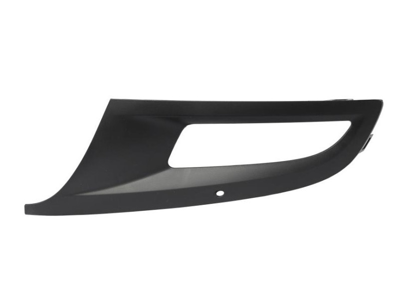 Решітка переднього бампера ліва VW Polo 09-14 хетчбек (Elit) з отвором 6R0853665D9B9