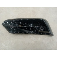 Решітка переднього бампера ліва VW Tiguan R-Line 17-21 (Тайвань) з отв. під п/тронік, чорна