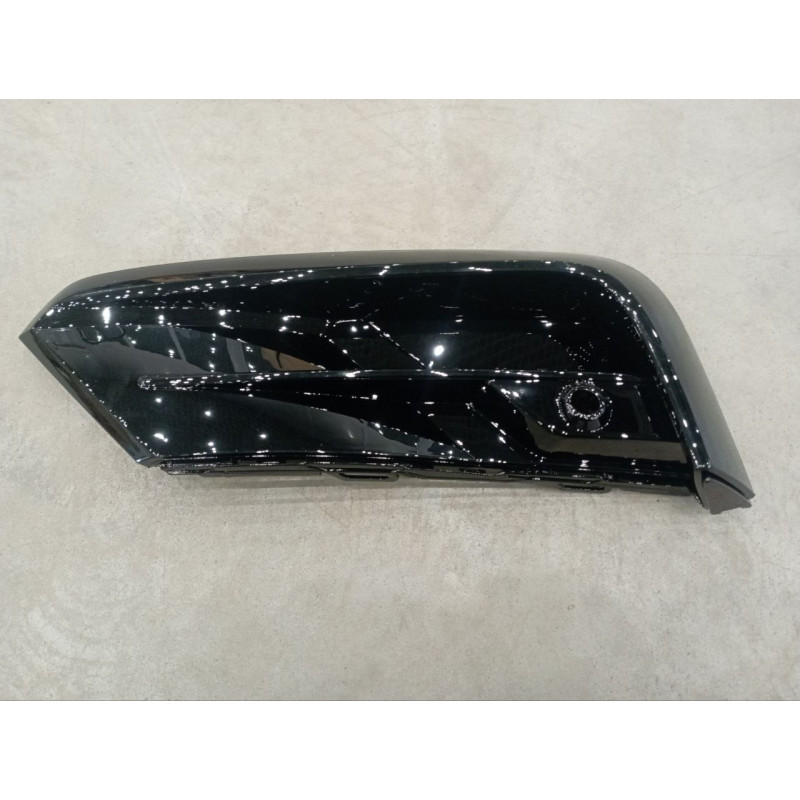 Решітка переднього бампера ліва VW Tiguan R-Line 17-21 (Тайвань) з отв. під п/тронік, чорна