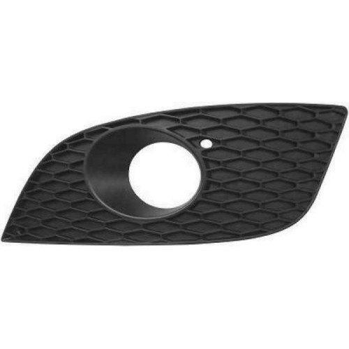 Решітка переднього бампера ліва Seat Leon 2009-2012 (Тайвань) з отв. 1P0853665G9B9