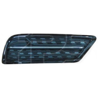 Решітка переднього бампера права Acura MDX 13-16 (Тайвань) з хром молдингом