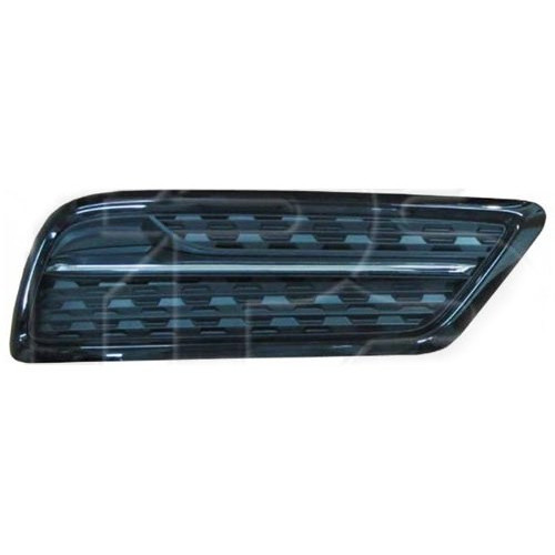 Решітка переднього бампера права Acura MDX 2013-2016 (Тайвань) з хром молдингом
