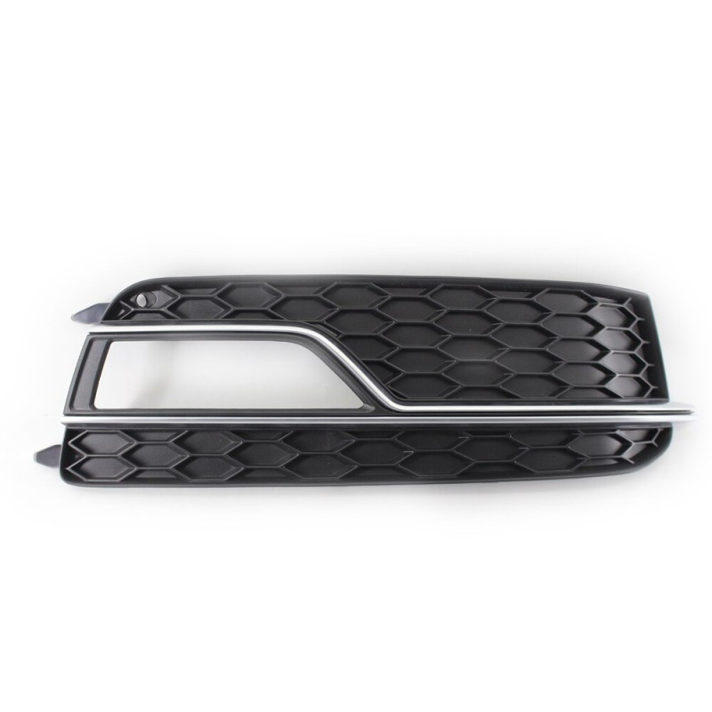 Решітка переднього бампера права Audi A5 8T S-Line 12-16 (Тайвань) хром молдинг