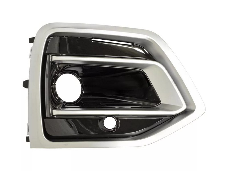 Решітка переднього бампера права Audi Q5 FY 21- (Тайвань) з отв. під п/тронік