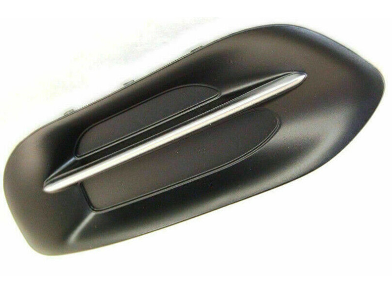 Решітка переднього бампера права Dodge Dart 12-16 (Тайвань) чорний мат, сірий молдинг 68242100AA