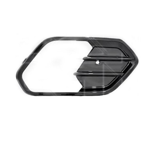 Решітка переднього бампера права Ford Kuga 16-20, Escape 2016-2020 (Тайвань) чорний глянець GV4517K947BA