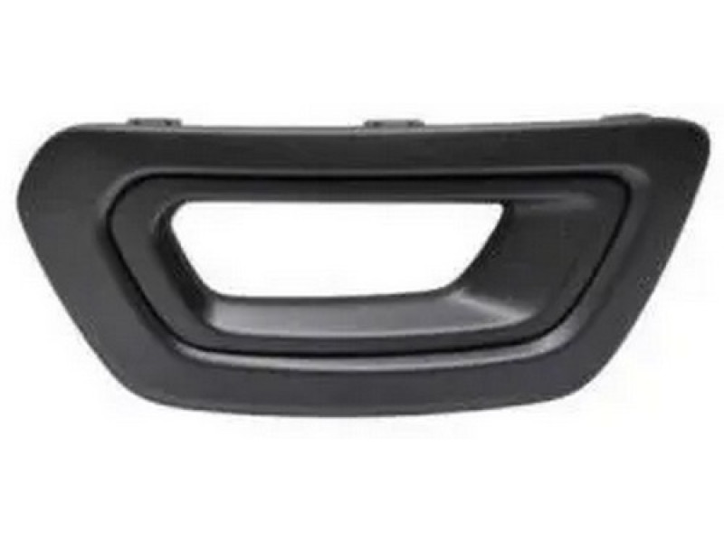 Решітка переднього бампера права Ford Transit 19- (Тайвань) чорна текстура, з отв.