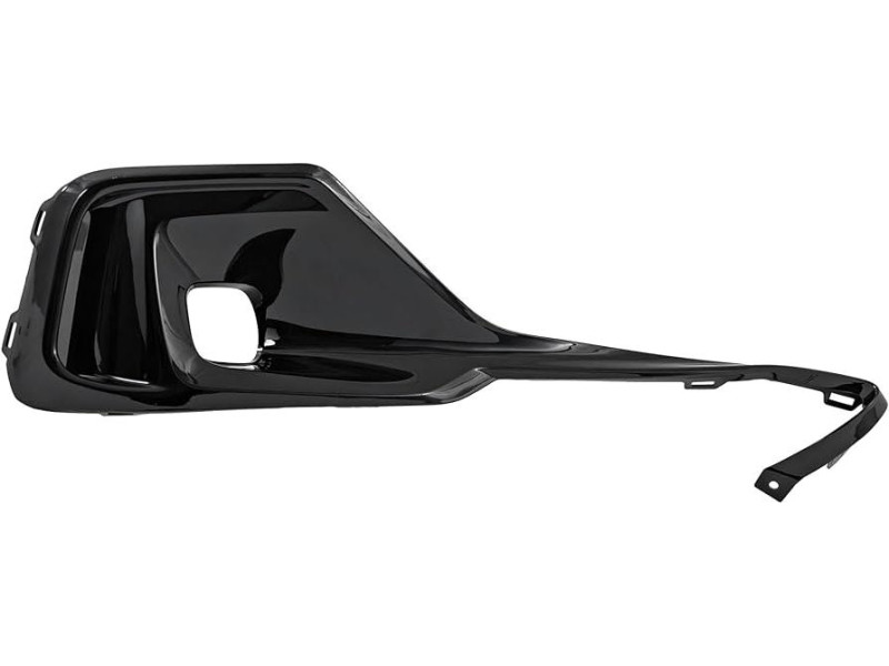 Решітка переднього бампера права Honda Accord 10 седан 21-22 (Тайвань) з отв. під ПТФ, глянець 71102TVAF10