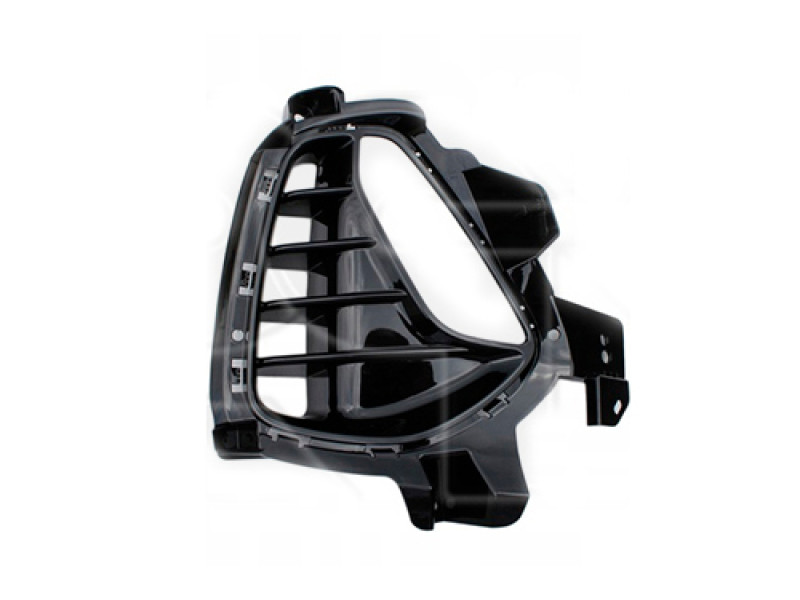 Решітка переднього бампера права Hyundai i30 16-20 (Тайвань) з отв. під DRL