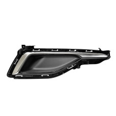 Решітка переднього бампера права Hyundai Sonata LF 2014-2017 без отв. FPS 86522C1000SCR