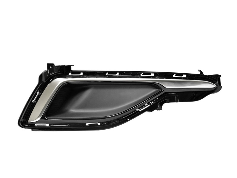 Решітка переднього бампера права Hyundai Sonata LF 2014-2017 без отв. FPS 86522C1000SCR