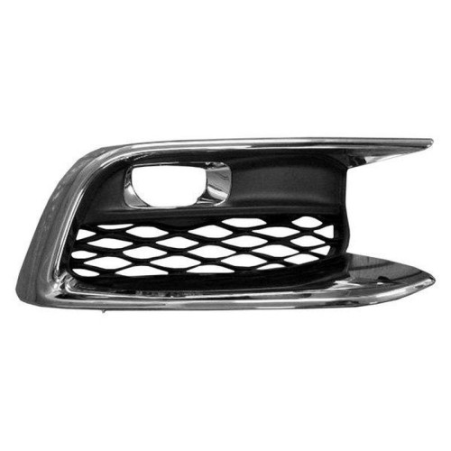 Решітка переднього бампера права Infiniti JX/QX60 16-21 (Тайвань) хром молдинг 622569NC2A