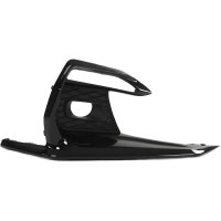 Решітка переднього бампера права Infiniti Q50 Sport 17- (Тайвань) з отв., чорна 622566HJ0A