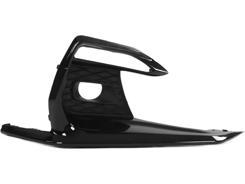 Решітка переднього бампера права Infiniti Q50 Sport 17- (Тайвань) з отв., чорна 622566HJ0A