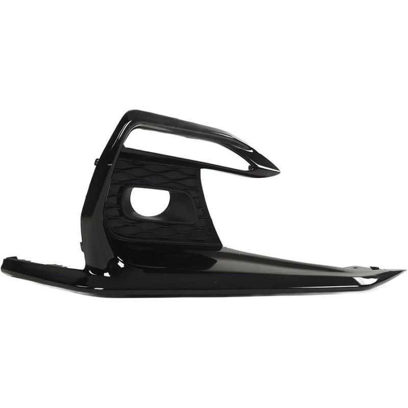 Решітка переднього бампера права Infiniti Q50 Sport 17- (Тайвань) з отв., чорна 622566HJ0A