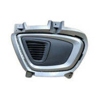 Решітка переднього бампера права Kia Sorento USA 15-18 (Тайвань) без отв., сірий металік 86526C6000