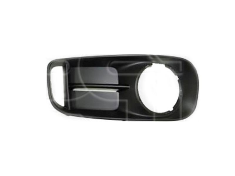 Решітка переднього бампера права Mini Countryman F60 Cooper S 17-20 (Тайвань) з отв.