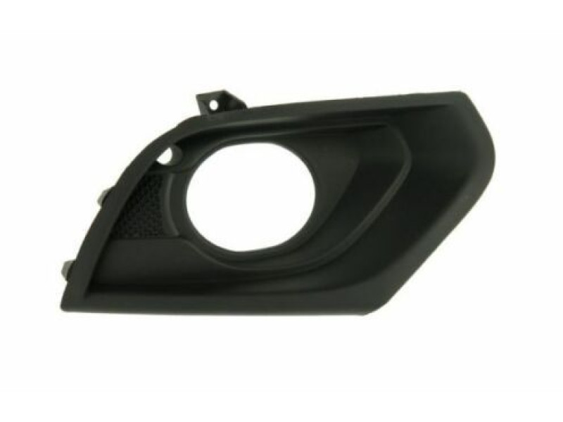 Решітка переднього бампера права Opel Corsa E 14-19 (Тайвань) з отвором, без молдинга 1223306