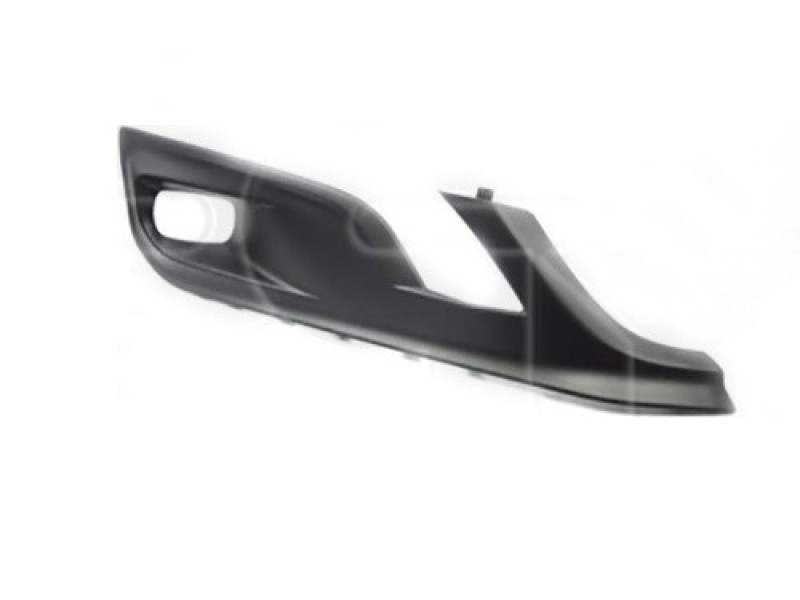 Решітка переднього бампера права Peugeot 508 14-18 (Тайвань) з отв. під птф