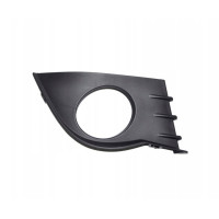 Решітка переднього бампера права Renault Clio 05-09 (Тайвань) з отв. 7701209034