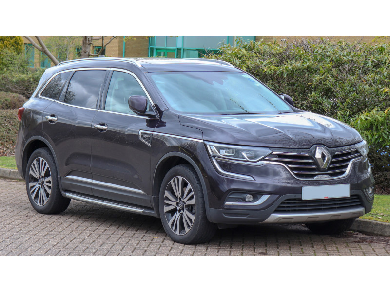 Решітка переднього бампера права Renault Koleos II 2016-2024, SAMSUNG QM6 FPS 263314283R