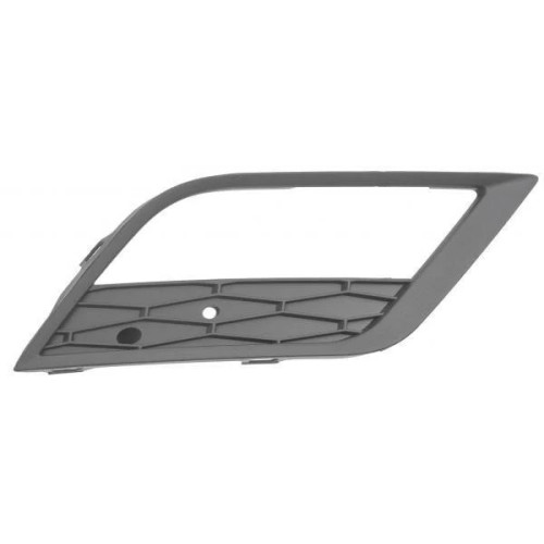 Решітка переднього бампера права Seat Leon 2013-2016 (Тайвань) з отв. 5F0853666A9B9
