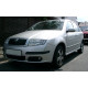 Решітка переднього бампера права Skoda Fabia I 2005-2007 рестайлінг DPA без отв. під ПТФ 6Y0807368B