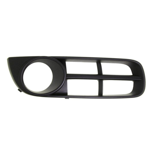 Решітка переднього бампера права Skoda Fabia 2, Roomster 2007-2010 (Polcar) з отв. 5J0853666