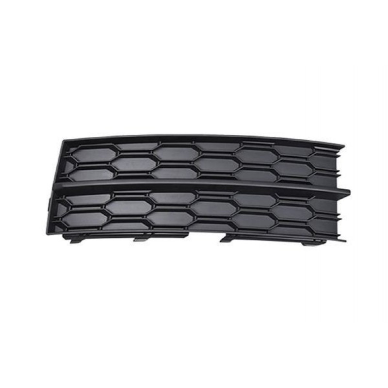 Решітка переднього бампера права Skoda Octavia A7 17-20 (Тайвань) без отв. під п/тронік та ПТФ 5E0807368B9B9