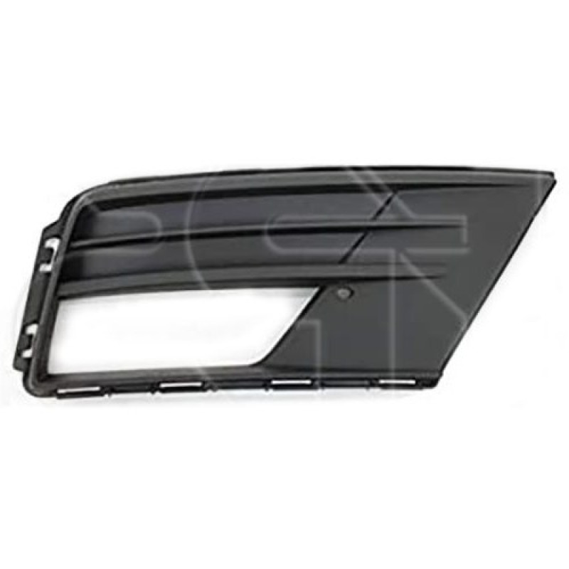 Решітка переднього бампера права VW Caddy Cargo 3 15-20 (Тайвань) з отвором