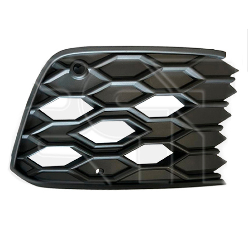 Решітка переднього бампера права VW Golf 8 GTI 20- (Тайвань) з отв. під п/тронік