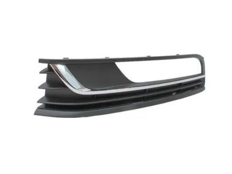 Решітка переднього бампера ліва VW Passat 10-14 (Elit) 3AA8546629B9