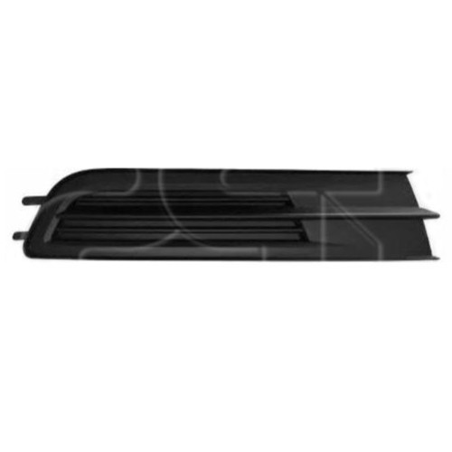 Решітка переднього бампера права VW Passat B8 15- EUR (Тайвань) без отв., чорна 