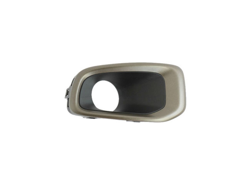 Решітка переднього бампера права Jeep Renegade 14-19 (Tempest) сіра, з отвором 6DH67U90AA