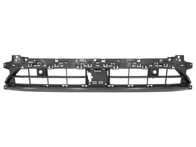 Решітка переднього бампера середня Audi Q3 S-Line 18- (Тайвань) з отв. під п/тронік 83A807683C9B9