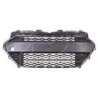 Решітка переднього бампера середня Hyundai i10 14-17 (Тайвань) текстура
