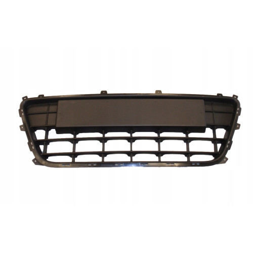 Решітка переднього бампера середня Hyundai i30 2008-2010 (Тайвань) смуги 865612L010