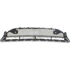 Решітка переднього бампера середня Mercedes E-class W213 16- (Тайвань) з отв. під п/тронік 2138856900