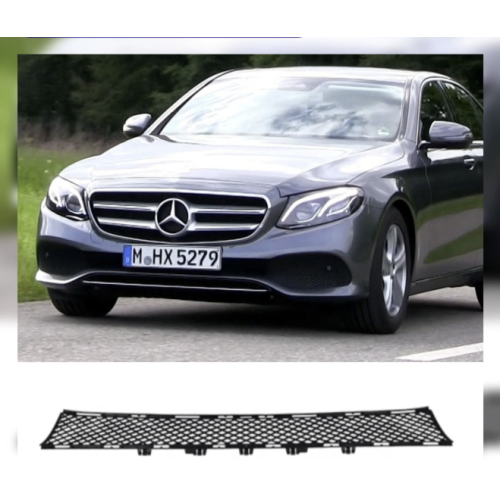Решітка переднього бампера середня Mercedes E-class W213 Avantgarde 2016-2019 Тайвань A2138850622
